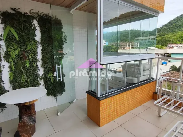 Apartamento com 72m² 3 quartos e 2 banheiros, à venda, no bairro Toninhas em Ubatuba