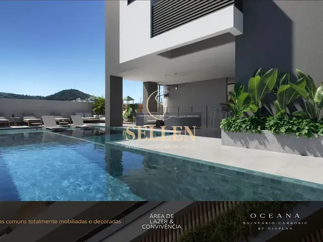 Apartamento com 232m² 4 quartos e 5 banheiros, à venda, no bairro Centro em Balneário Camboriú