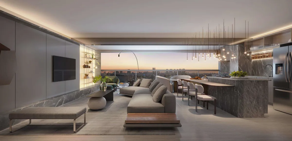 Apartamento para venda em Moema com 4 quartos, sendo 4 suítes, 189m²