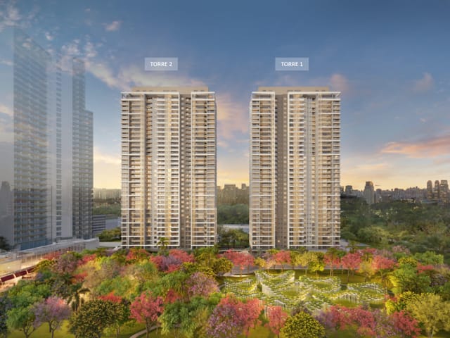 Apartamento com 94m² 2 quartos e 3 banheiros, à venda, no bairro Brooklin em São Paulo