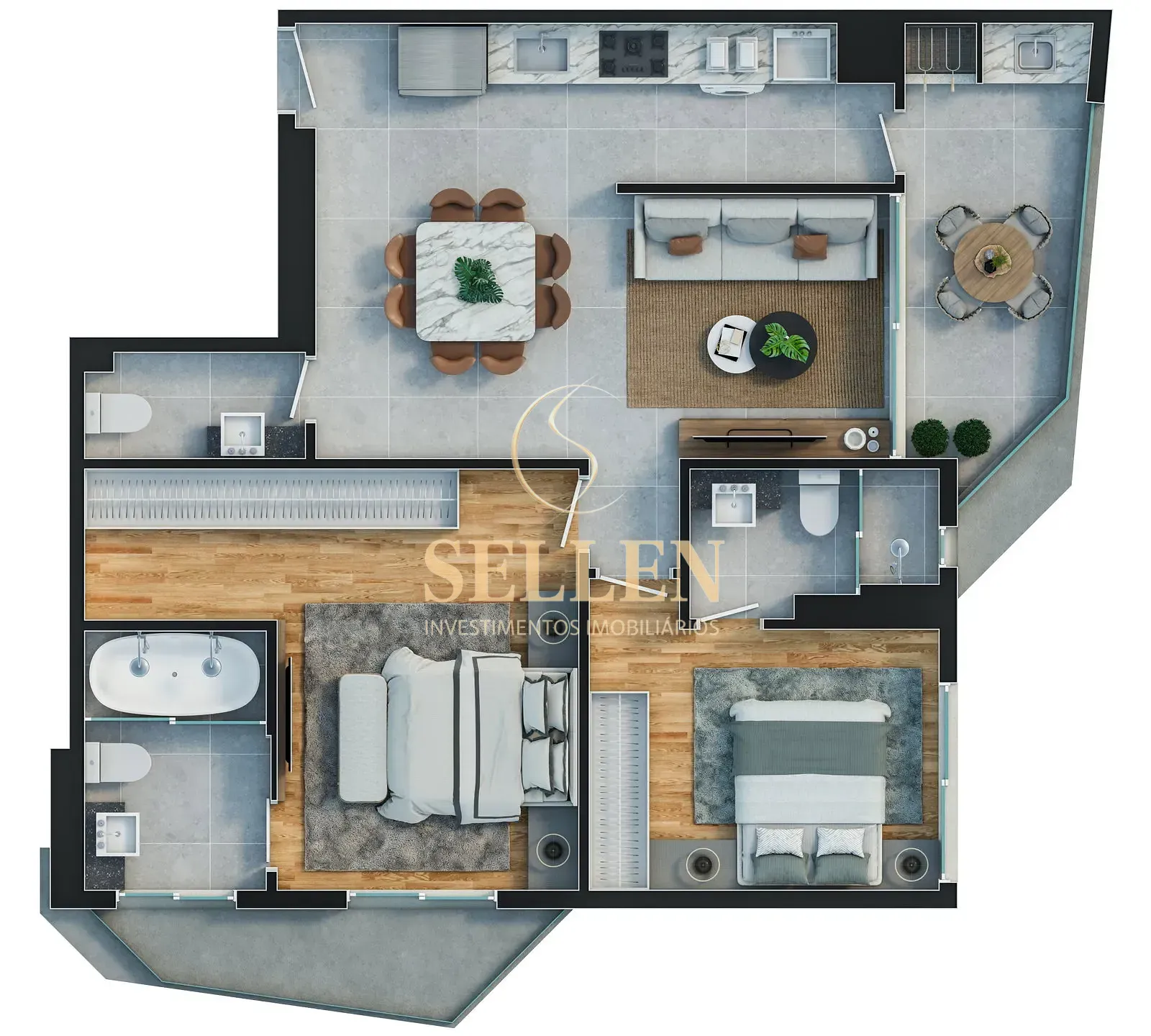 Apartamento, 1 quarto, 40 m² - Foto 32