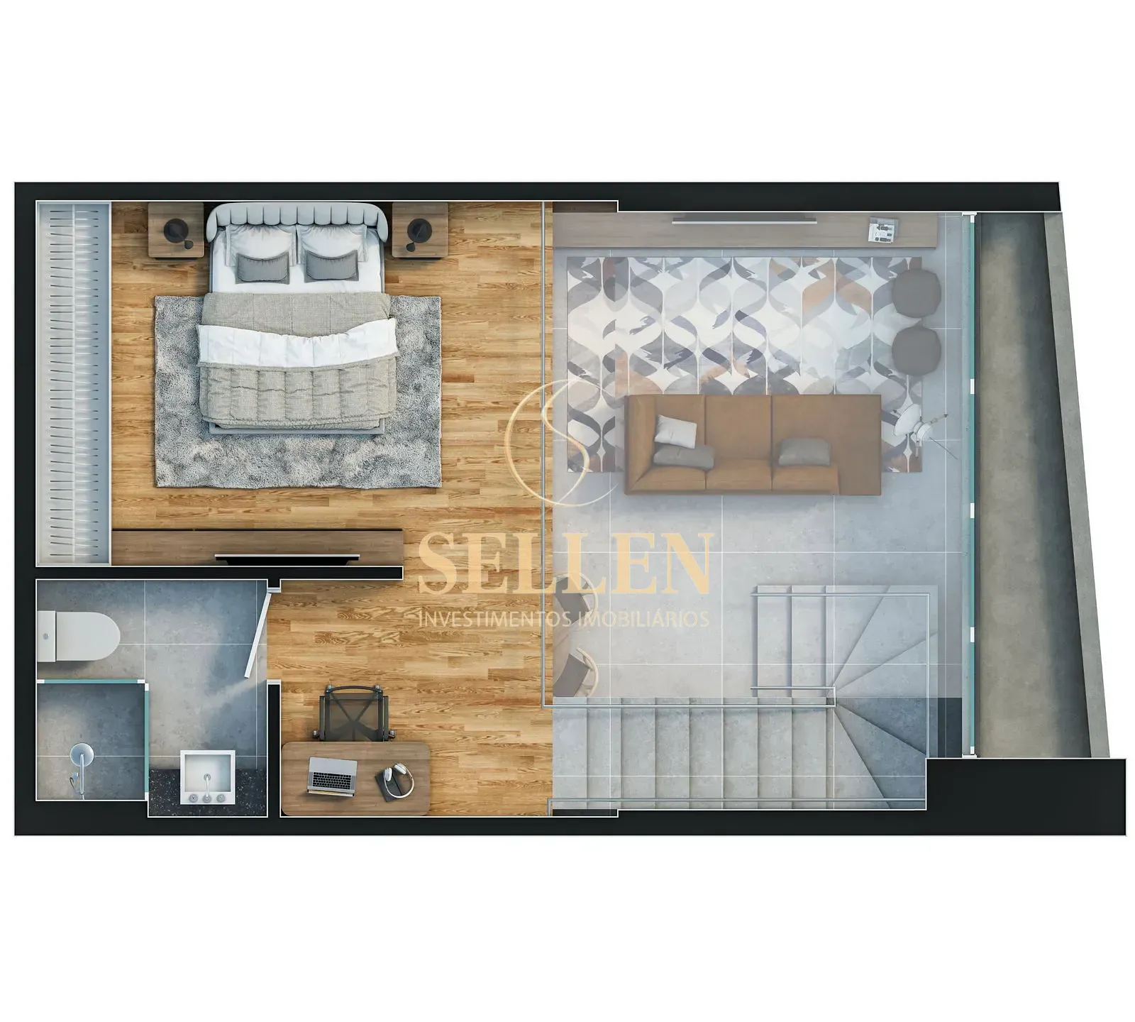 Apartamento, 1 quarto, 40 m² - Foto 43