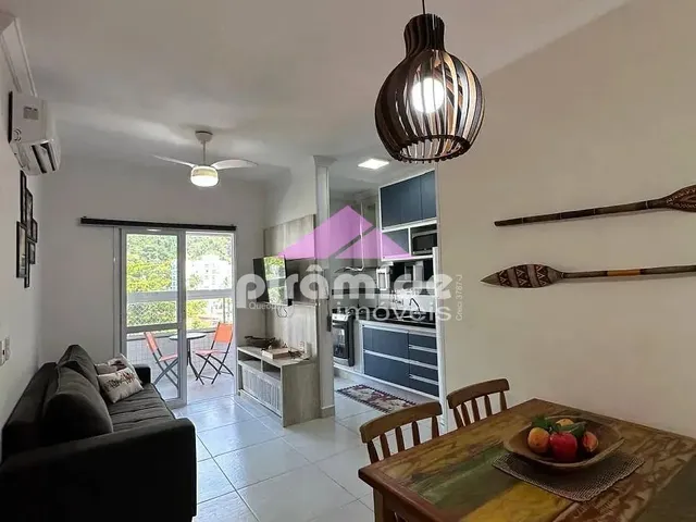 Apartamento com 83m² 2 quartos e 2 banheiros, à venda, no bairro Praia das Toninhas em Ubatuba