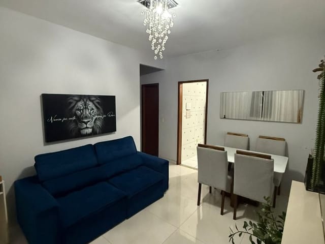Apartamento 2 quartos e 1 banheiro, à venda, no bairro Terra Firme em Rio das Ostras
