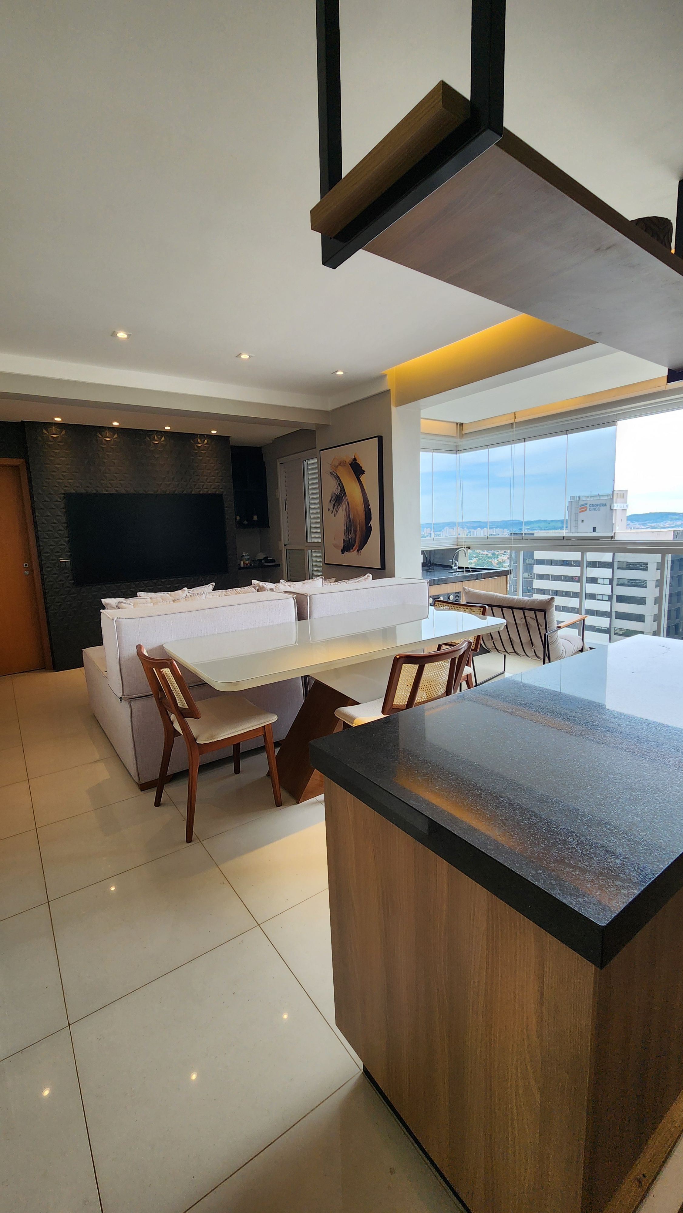 Apartamento mobiliado com 72,22 m2, 2 quartos e 1 suíte à venda, Setor Bueno, Goiânia, GO