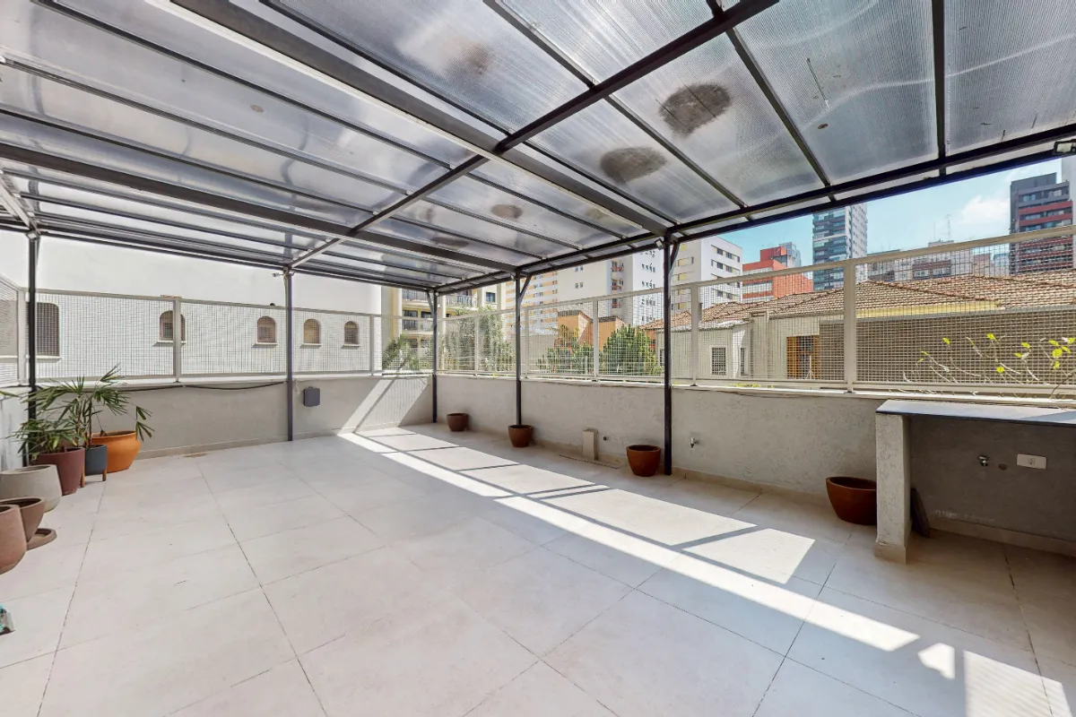 Apartamento garden para venda em Jardim Paulista com 2 quartos, 116m²