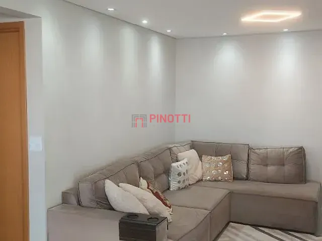 Apartamento 2 quartos e 3 banheiros, à venda, no bairro Vila Scarpelli em Santo André