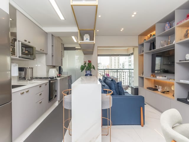 Apartamento com 54m² 2 quartos e 2 banheiros, à venda, no bairro Moema em São Paulo