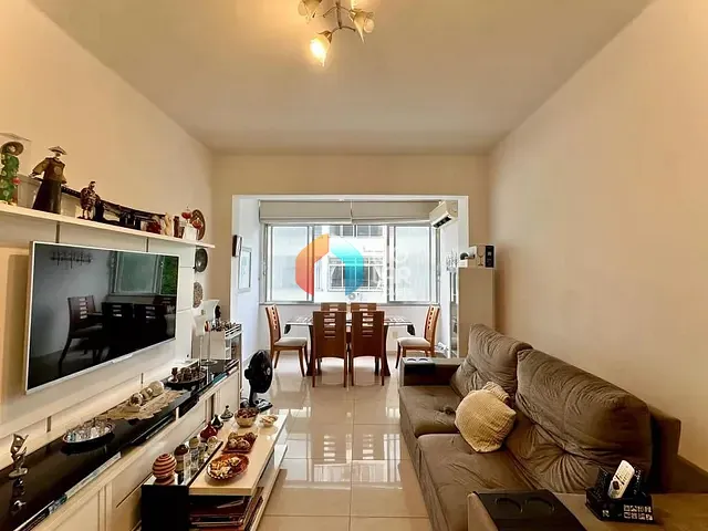 Apartamento com 80m² 2 quartos e 2 banheiros, à venda, no bairro Laranjeiras em Rio de Janeiro