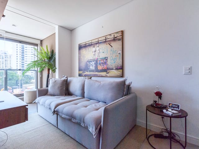Apartamento com 56m² 2 quartos e 2 banheiros, à venda, no bairro Vila Nova Conceição em São Paulo