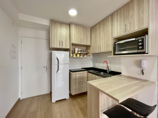 Apartamento com 37m² 1 quarto e 1 banheiro, à venda, no bairro Campo Belo em São Paulo