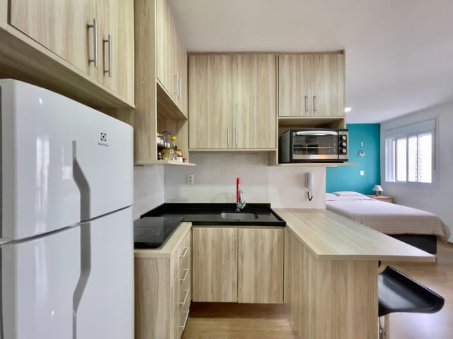 Apartamento com 37m² 1 quarto e 1 banheiro, à venda, no bairro Campo Belo em São Paulo