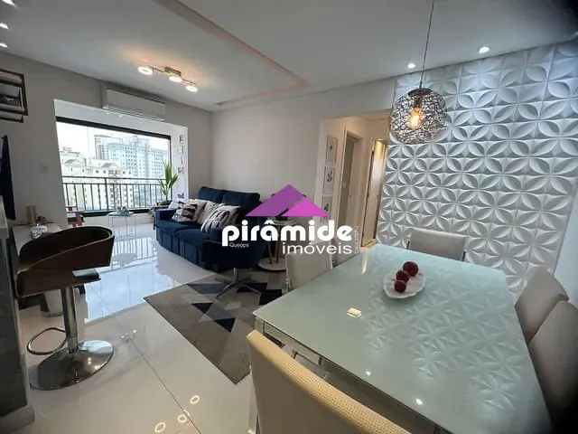 Apartamento com 65m² 2 quartos e 2 banheiros, à venda ou para alugar, no bairro Palmeiras de São José em São José dos Campos
