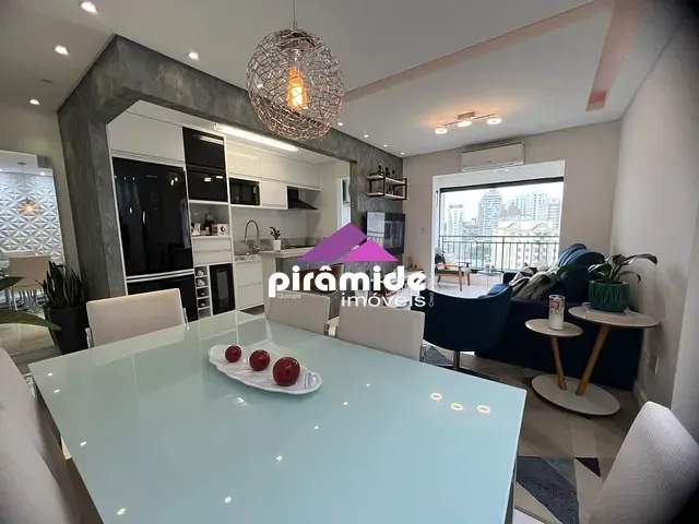 Apartamento com 65m² 2 quartos e 2 banheiros, à venda ou para alugar, no bairro Palmeiras de São José em São José dos Campos