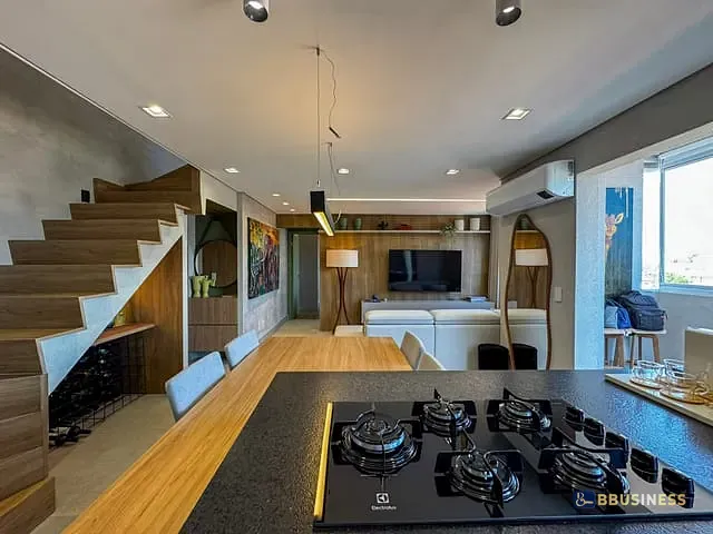 Apartamento com 128m² 3 quartos e 2 banheiros, à venda, no bairro Maitinga em Bertioga