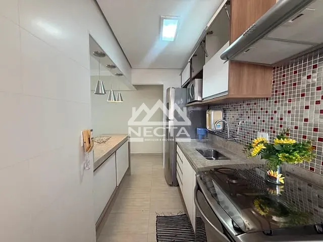 Apartamento com 80m² 2 quartos e 1 banheiro, à venda, no bairro Martim de Sá em Caraguatatuba