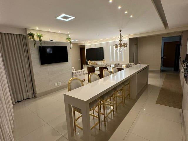 Apartamento 3 quartos e 4 banheiros, à venda, no bairro Setor Oeste em Goiânia