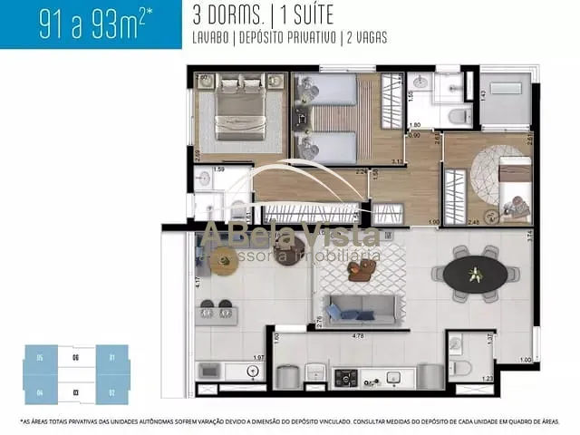 Apartamento 3 quartos e 1 banheiro, à venda, no bairro Vila Osasco em Osasco
