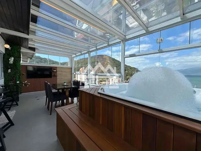 Cobertura / Penthouse com 150m² 3 quartos e 3 banheiros, à venda, no bairro Martim de Sá em Caraguatatuba