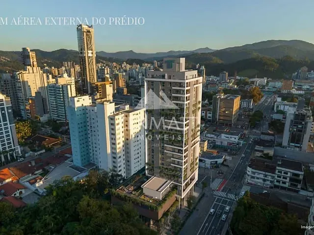 Apartamento com 171m² 3 quartos e 4 banheiros, à venda, no bairro Ponta Aguda em Blumenau