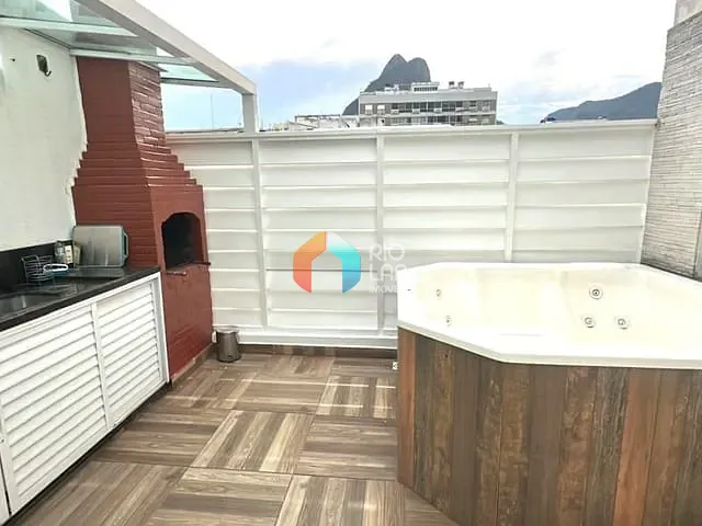 Apartamento com 100m² 2 quartos e 3 banheiros, à venda, no bairro Leblon em Rio de Janeiro