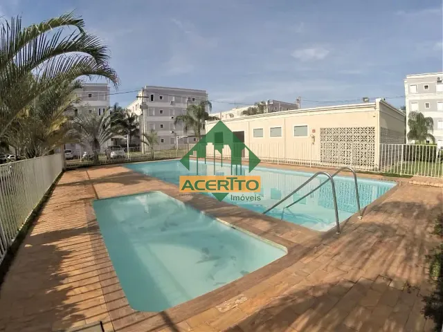 Apartamento com 49m² 2 quartos e 1 banheiro, à venda, no bairro Umuarama em Araçatuba