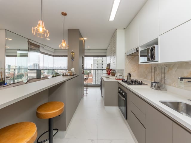 Apartamento com 73m² 2 quartos e 3 banheiros, à venda, no bairro Vila Dom Pedro I em São Paulo