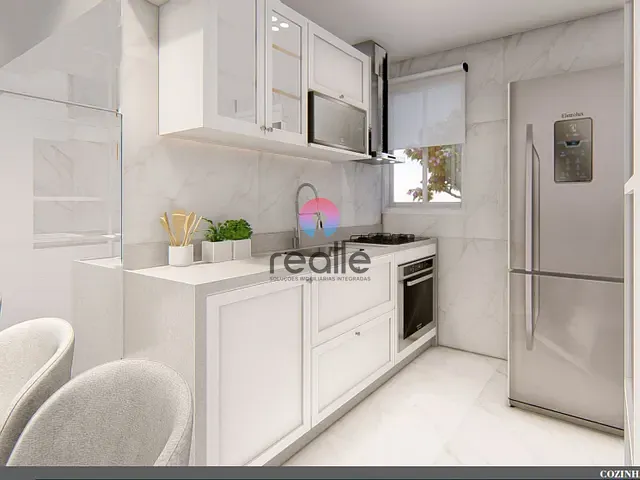 Apartamento com 50m² 2 quartos e 1 banheiro, à venda, no bairro Rio Branco em Belo Horizonte