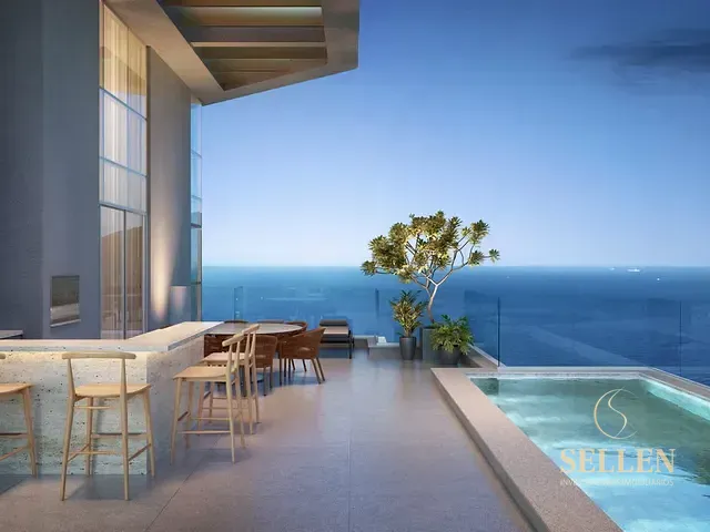 Apartamento com 381m² 4 quartos e 5 banheiros, à venda, no bairro Centro em Balneário Camboriú