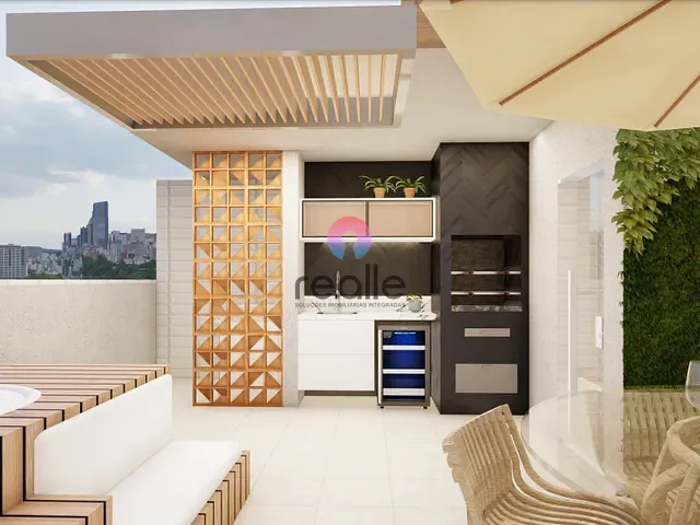 Cobertura / Penthouse com 87m² 2 quartos e 1 banheiro, à venda, no bairro Rio Branco em Belo Horizonte