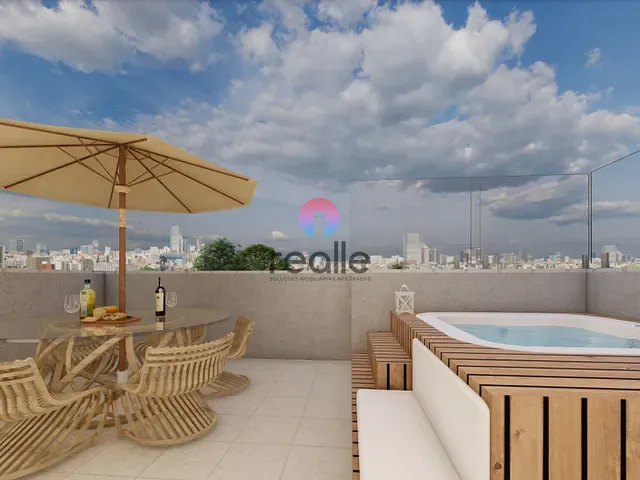 Cobertura / Penthouse com 87m² 2 quartos e 1 banheiro, à venda, no bairro Rio Branco em Belo Horizonte