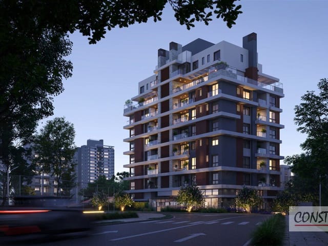 Apartamento 2 quartos e 3 banheiros, à venda, no bairro Água Verde em Curitiba