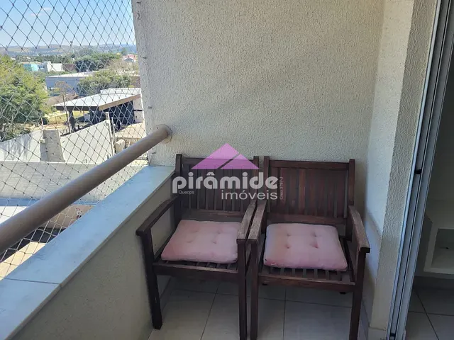Apartamento com 67m² 3 quartos e 2 banheiros, para alugar, no bairro Loteamento Villa Branca em Jacareí