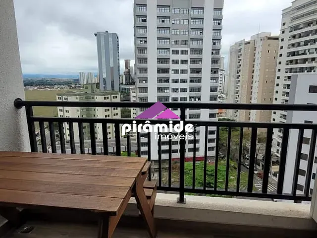 Apartamento com 62m² 2 quartos e 2 banheiros, para alugar, no bairro Parque Residencial Aquarius em São José dos Campos