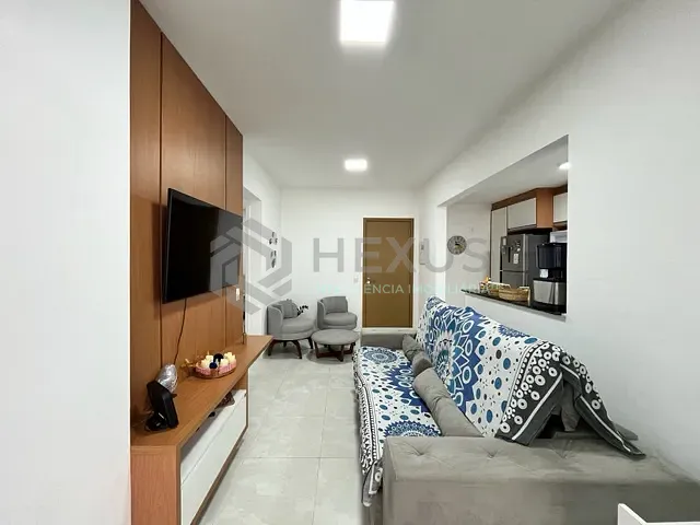 Apartamento 3 quartos e 2 banheiros, à venda, no bairro Jardim Astúrias em Guarujá