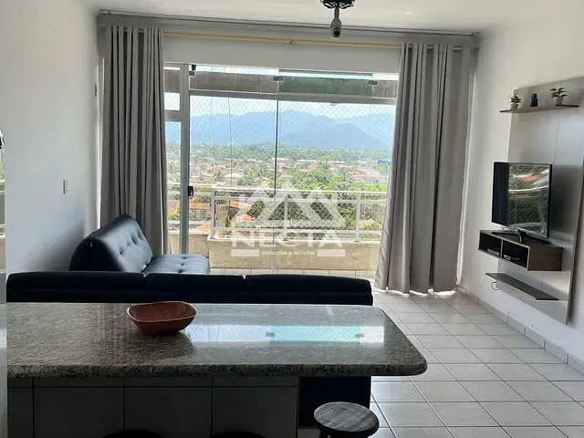 Apartamento com 68m² 2 quartos e 1 banheiro, à venda, no bairro Jardim Porto Novo em Caraguatatuba