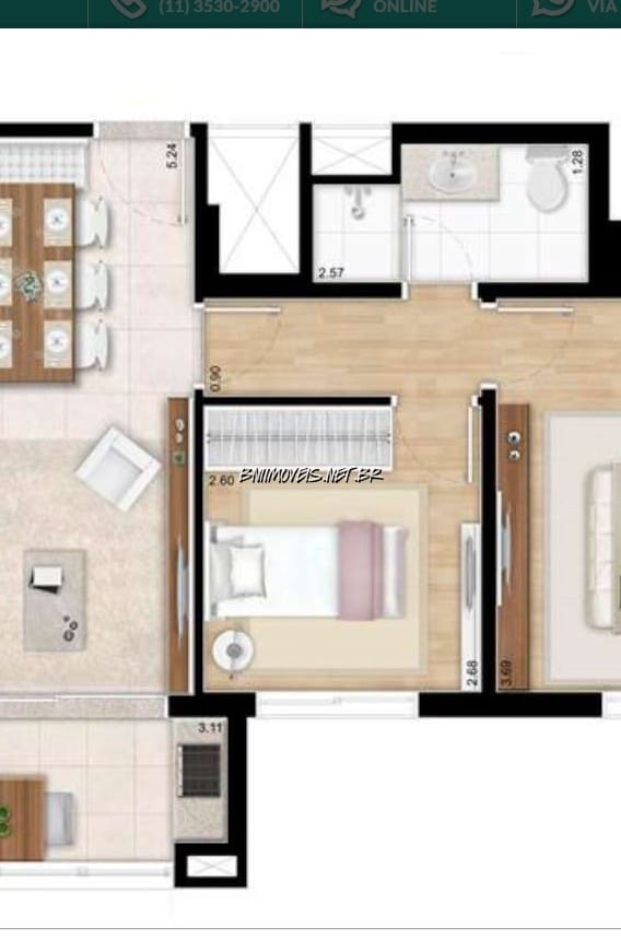 Apartamento, 2 quartos, 69 m² - Foto 36
