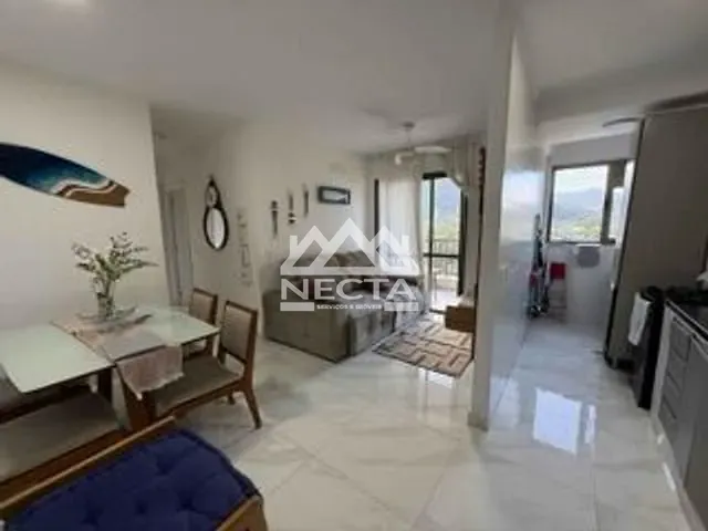 Apartamento com 56m² 2 quartos e 1 banheiro, à venda, no bairro Martim de Sá em Caraguatatuba