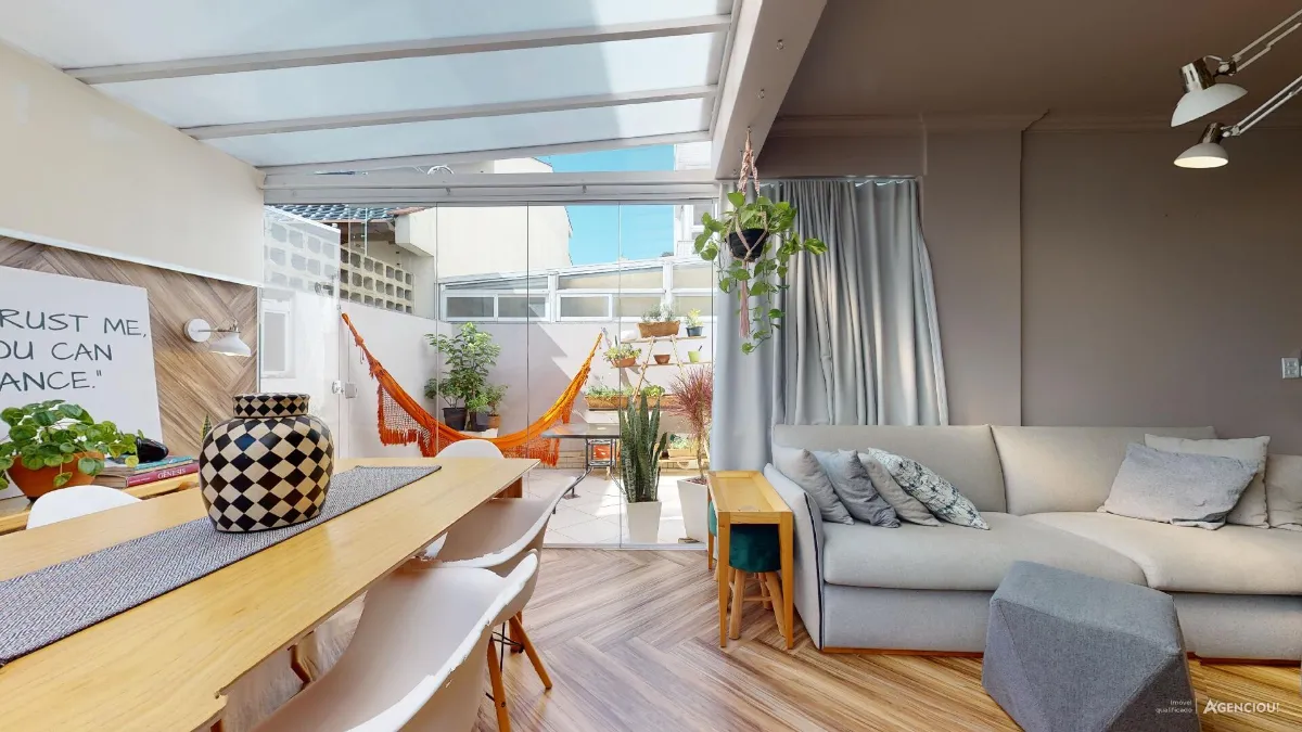 Apartamento garden para venda em Jardim Botânico com 2 quartos, sendo 1 suíte, 100m²