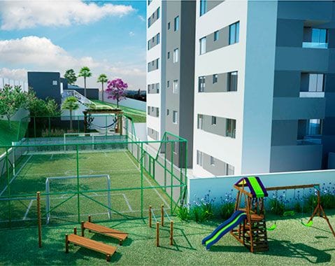 Foto do Apartamento - Apartamento de 2 quartos, sala, cozinha,1 vaga, lazer completo à venda, Venda Nova, Belo Horizonte, MG - Ponto nobre do bairro. | REALLE SOLUÇÕES IMOBILIÁRIAS INTEGRADAS