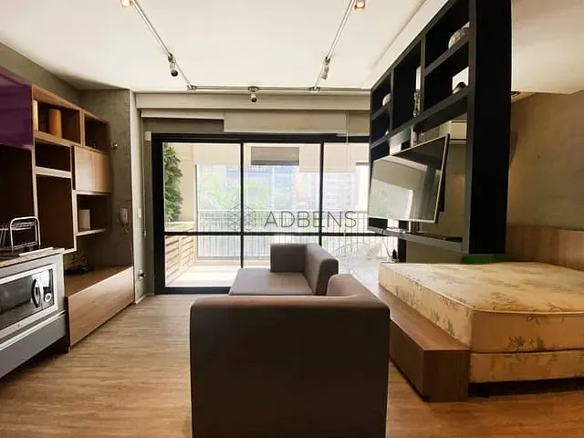 Apartamento 1 quarto e 1 banheiro, para alugar, no bairro Bela Vista em São Paulo