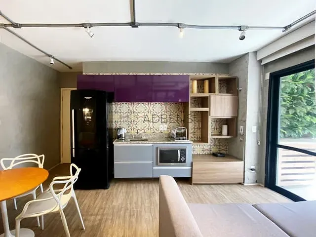 Apartamento 1 quarto e 1 banheiro, para alugar, no bairro Bela Vista em São Paulo