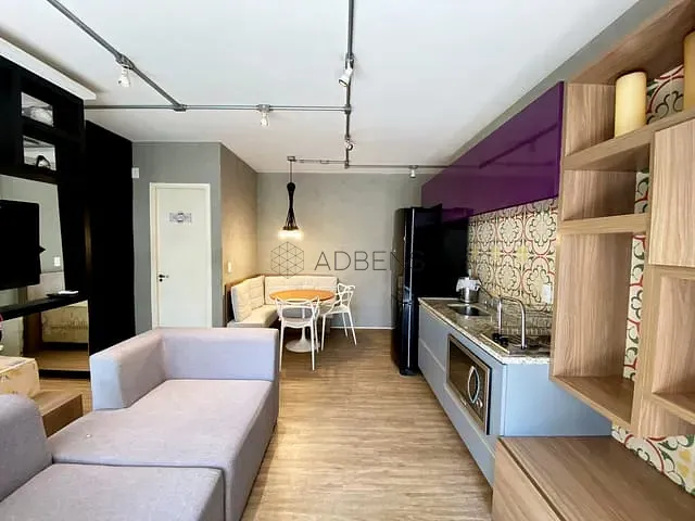 Apartamento 1 quarto e 1 banheiro, para alugar, no bairro Bela Vista em São Paulo