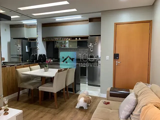 Apartamento com 65m² 2 quartos e 2 banheiros, à venda, no bairro Jardim Satélite em São José dos Campos