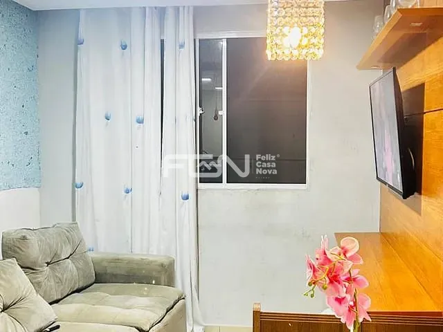 Apartamento 2 quartos e 1 banheiro, à venda, no bairro Boa União (Abrantes) em Camaçari