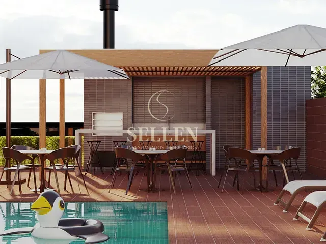 Apartamento 2 quartos e 2 banheiros, à venda, no bairro Ariribá em Balneário Camboriú