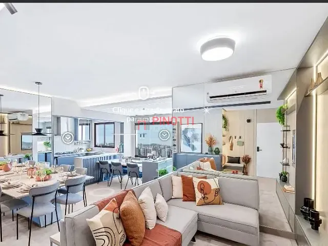 Apartamento 3 quartos e 4 banheiros, à venda, no bairro Nova Petrópolis em São Bernardo do Campo