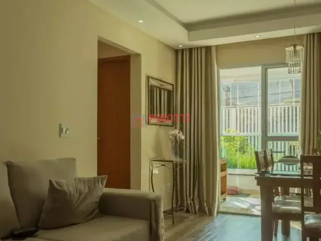 Apartamento 2 quartos e 2 banheiros, à venda, no bairro Vila Gonçalves em São Bernardo do Campo