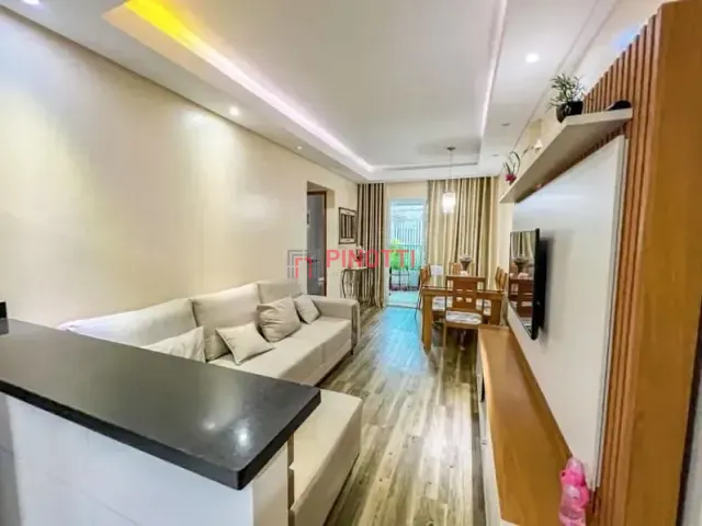 Apartamento 2 quartos e 2 banheiros, à venda, no bairro Vila Gonçalves em São Bernardo do Campo