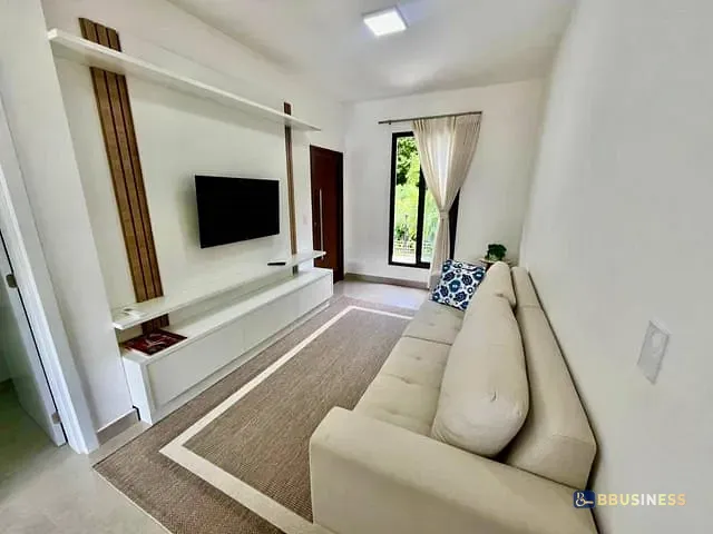 Apartamento 2 quartos e 2 banheiros, à venda ou para alugar, no bairro Riviera em Bertioga